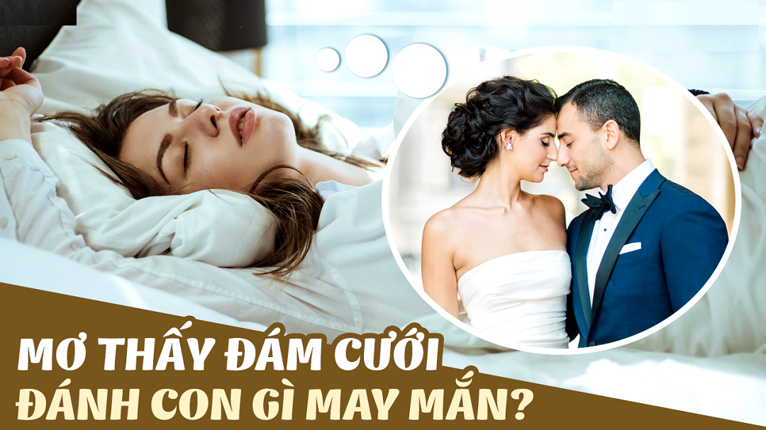 Mơ thấy đám cưới đánh con gì, số mấy?